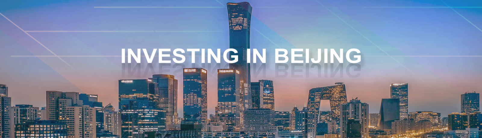 Official Beijing business service banner